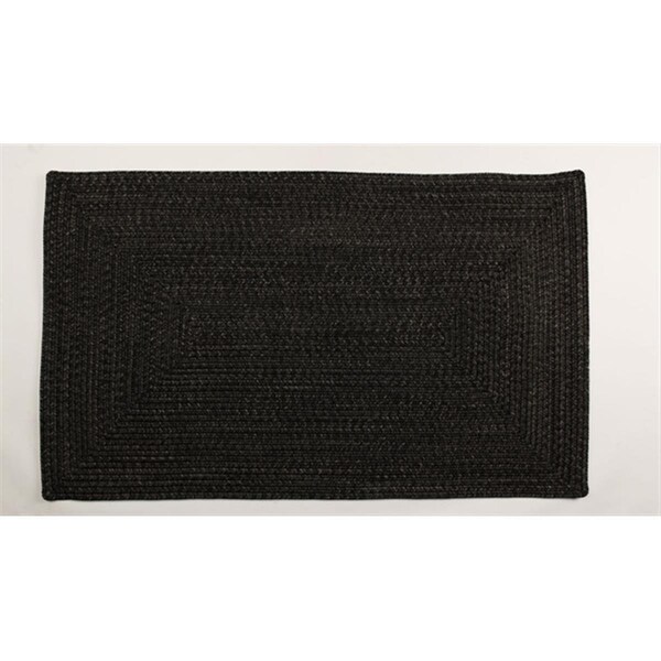 Homespice Decor Black Ultra Durable Braided Rugs - Rectangle 322579 - main